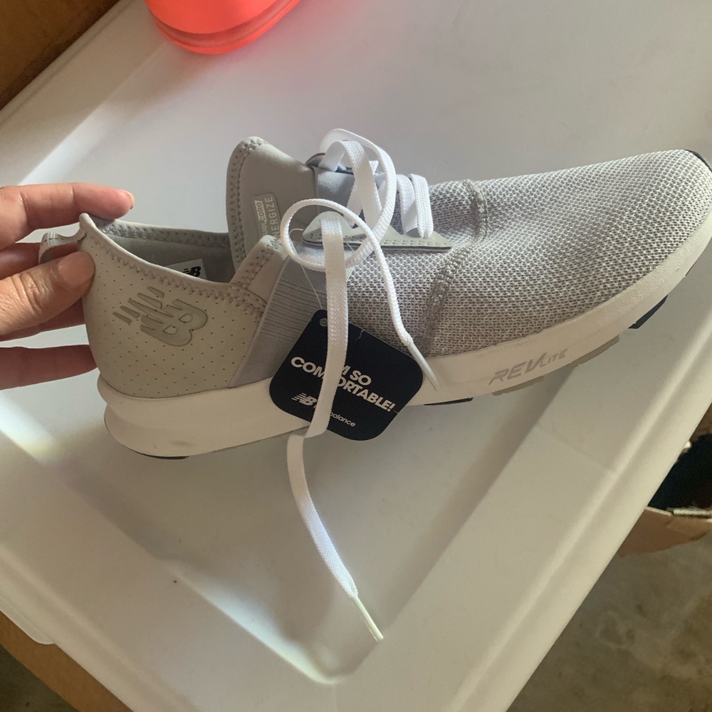 Women’s grey new balance size 10